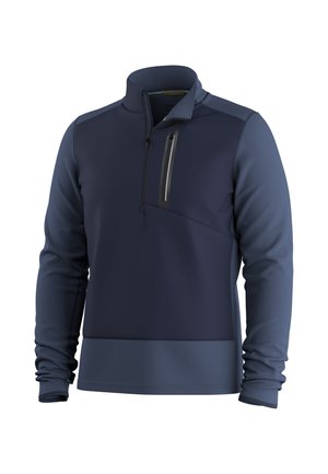 Smartwool, MEN'S ACTIVE FLEECE WIND 1/2 ZIP - Suéter de forro polar - deep navy