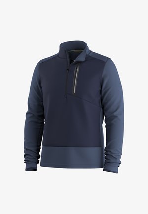 Smartwool, MEN'S ACTIVE FLEECE WIND 1/2 ZIP - Suéter de forro polar - deep navy