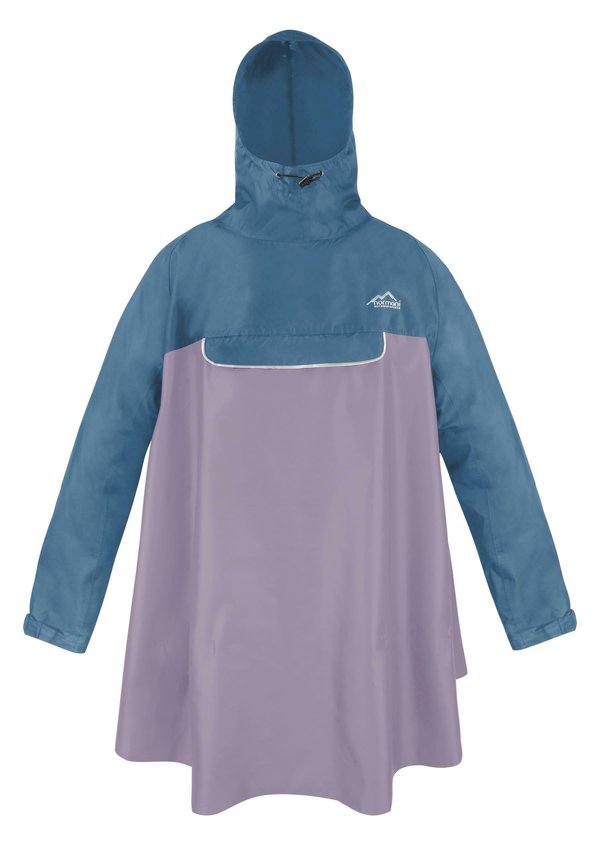 REGENPONCHO - Parka - dunkelblau violett