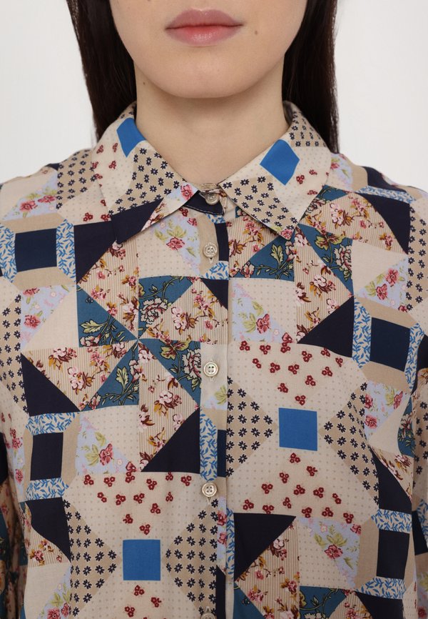 MESCAL - Button-down blouse - beige3