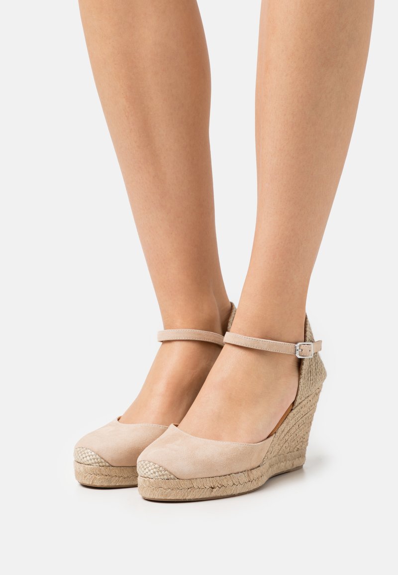 Damen Pumps | Unisa CASTILLAPlateausandalettenude - QI53356 Damen Pumps | Unisa CASTILLAPlateausandalettenude - QI53356