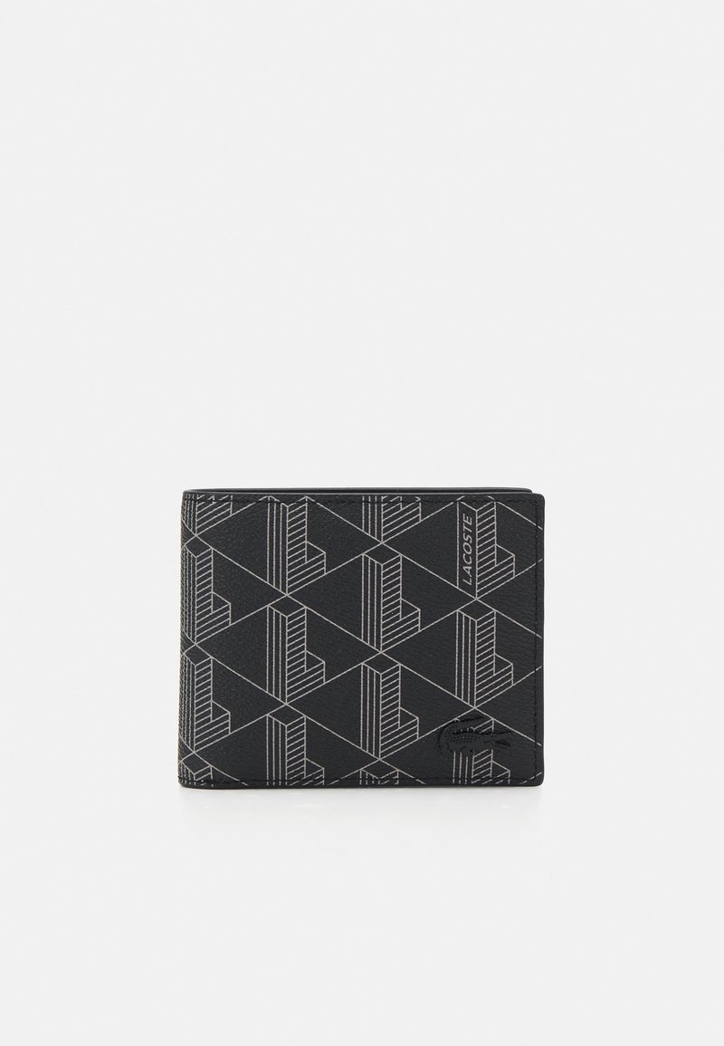 Lacoste REPORTER BAG - Wallet - monogram noir gris