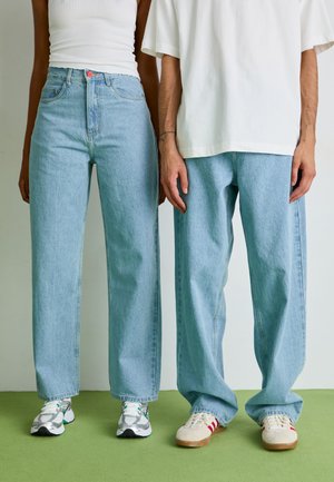 SUPER LOOSE UNISEX - Straight leg jeans - blue