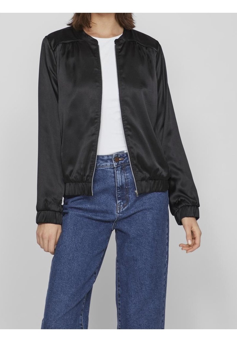 VILA Bomberjacka - black