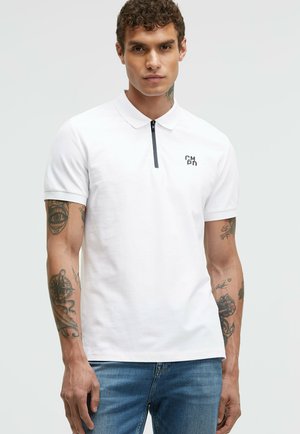 MIT LOGO - Polo shirt - opticwhite