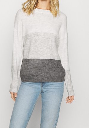 JDY Maglione - mottled dark grey