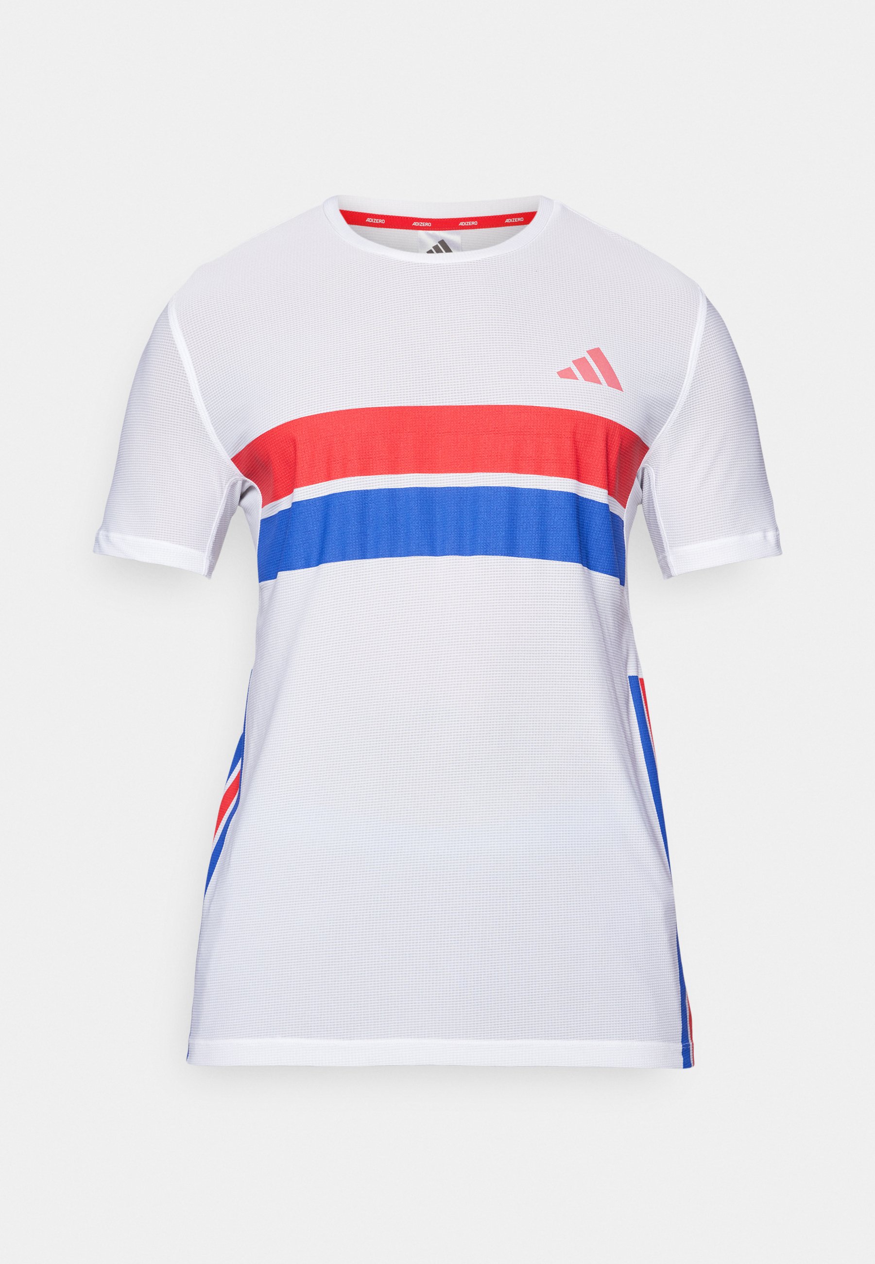 売れ筋商品|||アディダス Tシャツ レディース トップス ADIZERO TEE - Sports T-shirt - white WMNS) adidas Adizero Essentials Running T-Shirt 'White' IN1173