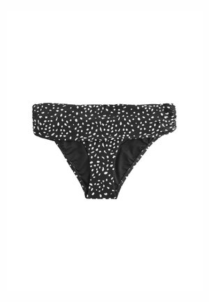 Next Bas de bikini - black cream spot