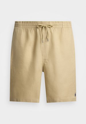 Polo Ralph Lauren Big & Tall POLO PREPSTER LINEN SHORT - Pantaloni scurți - coastal beige