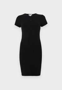 CONTOUR - Jersey dress - black