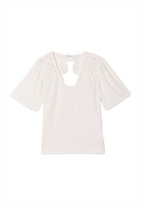 AVEC KURZEN ÄRMELN - Blouse - ecru