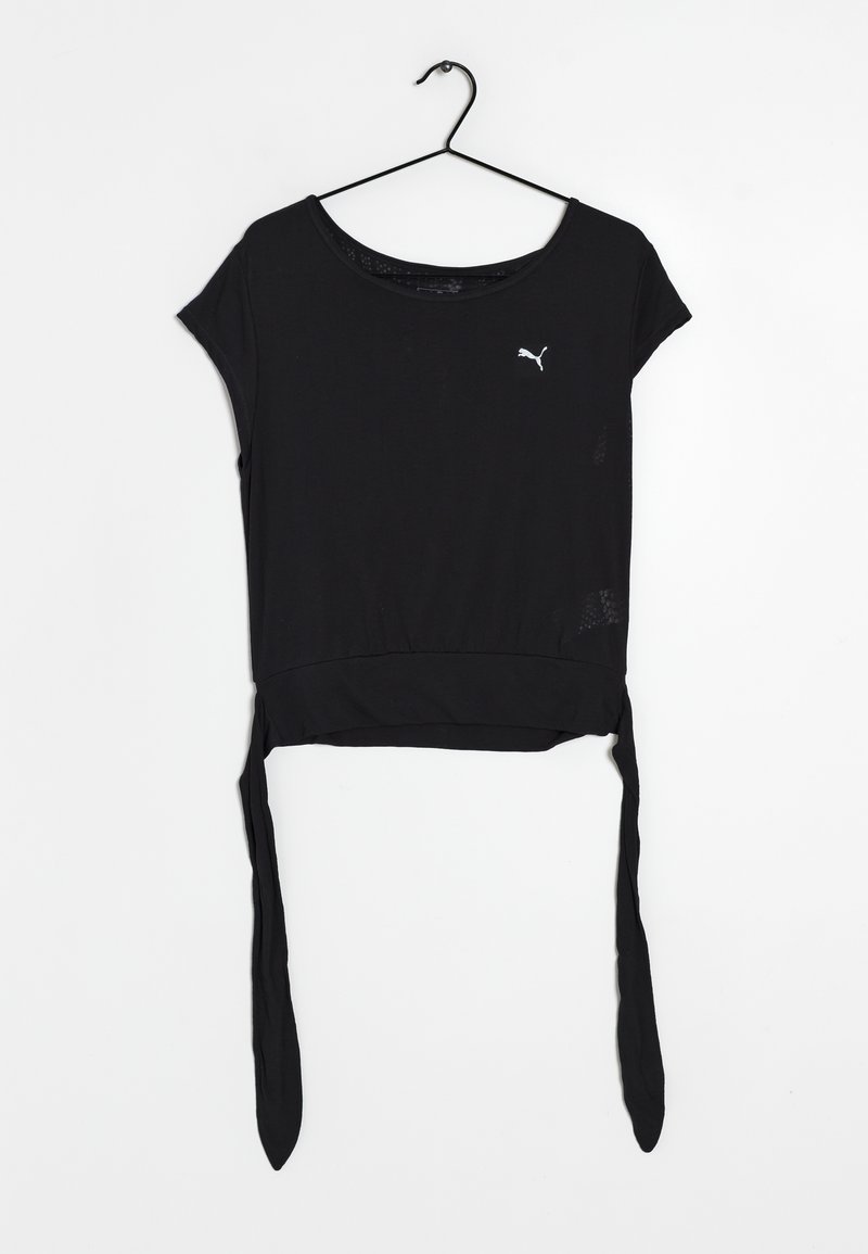 Puma Jednoduché tričko - black