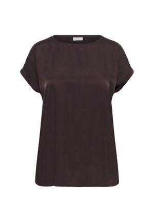 Kaffe Curve, KCMILIA WING SLEEVELESS - Blouse - fudge