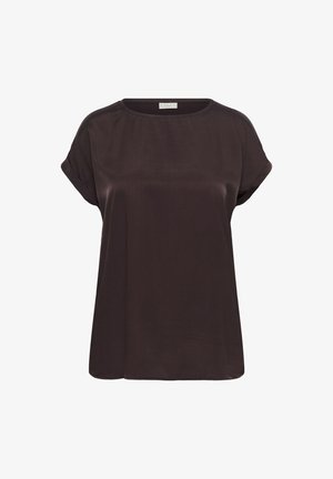 Kaffe Curve, KCMILIA WING SLEEVELESS - Blouse - fudge