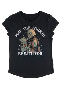 Star Wars STAR WARS: MANDALORIAN FOURTH BE WITH YOU - T-shirts print - black