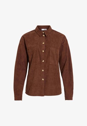 VILA VIKIRA - Summer jacket - chocolate brown
