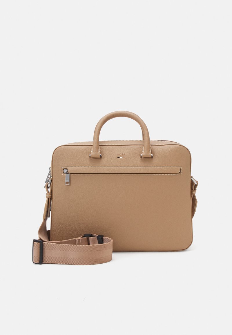 BOSS RAY DOC CASE UNISEX - Laptop bag - medium beige/beige - Zalando.ie