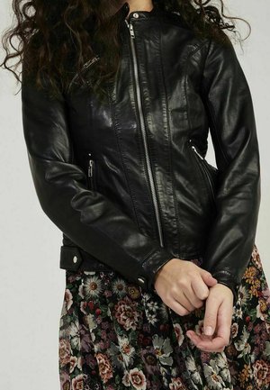 Veste en cuir - black