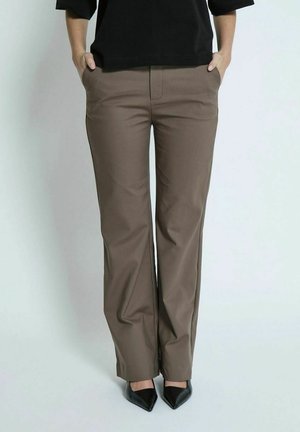 PERNILLE - Pantaloni - canteen brown