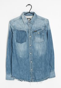 G-STAR Vapaa-ajan kauluspaita - blue