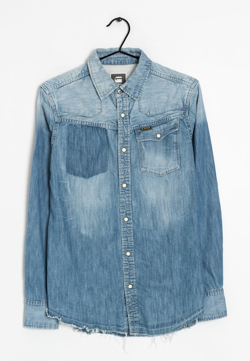 G-STAR Vapaa-ajan kauluspaita - blue