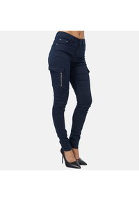 Elara Pantalones cargo - blau