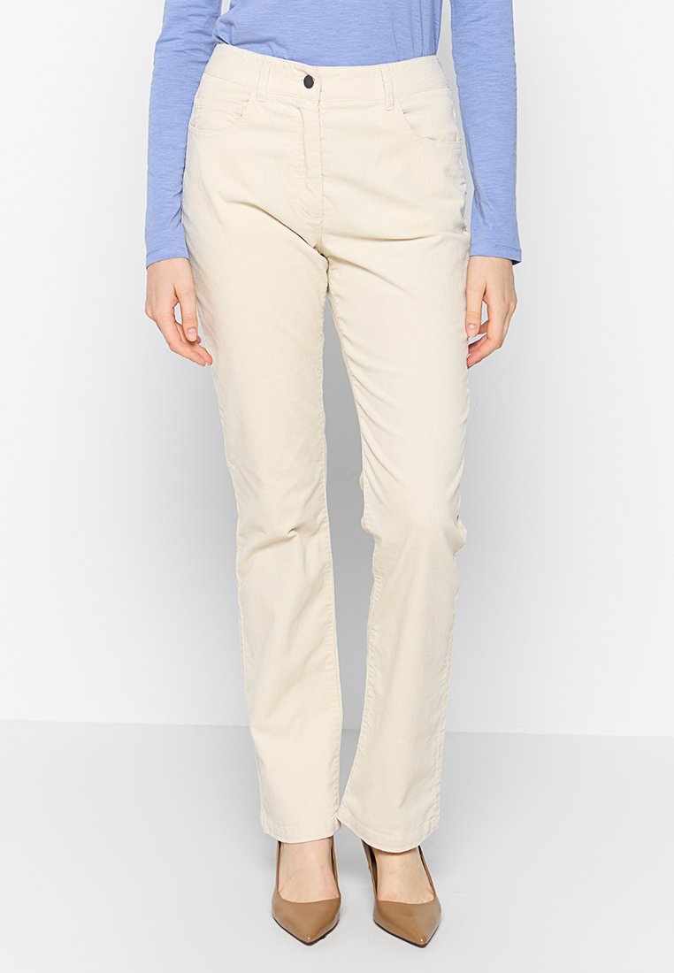 Sisley Pantalon classique écru