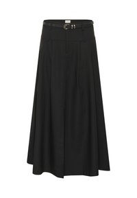 KALISSI SKIRT - Falda larga - black deep