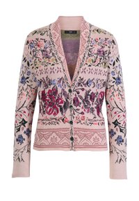 JACQUARD ANDALUSIA PATTERN - Neuletakki - powder