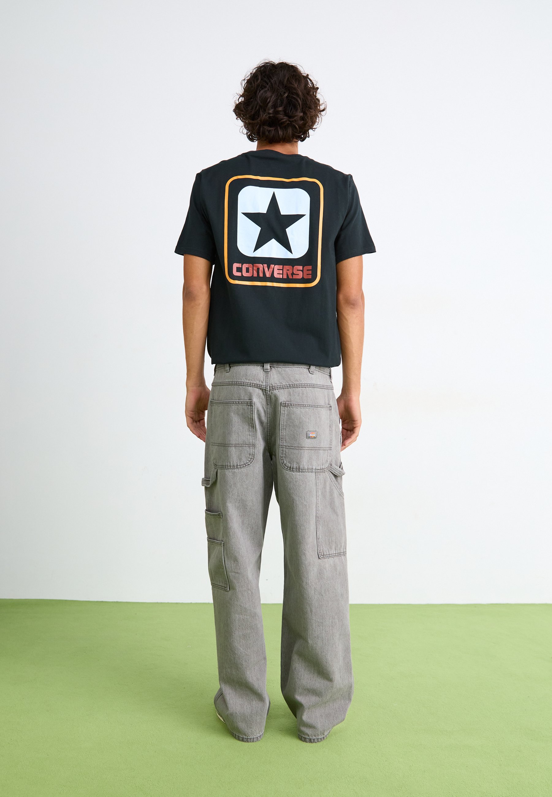 Dickies PAINTER - Loose Jeans - grey wash tinted/grey denim
