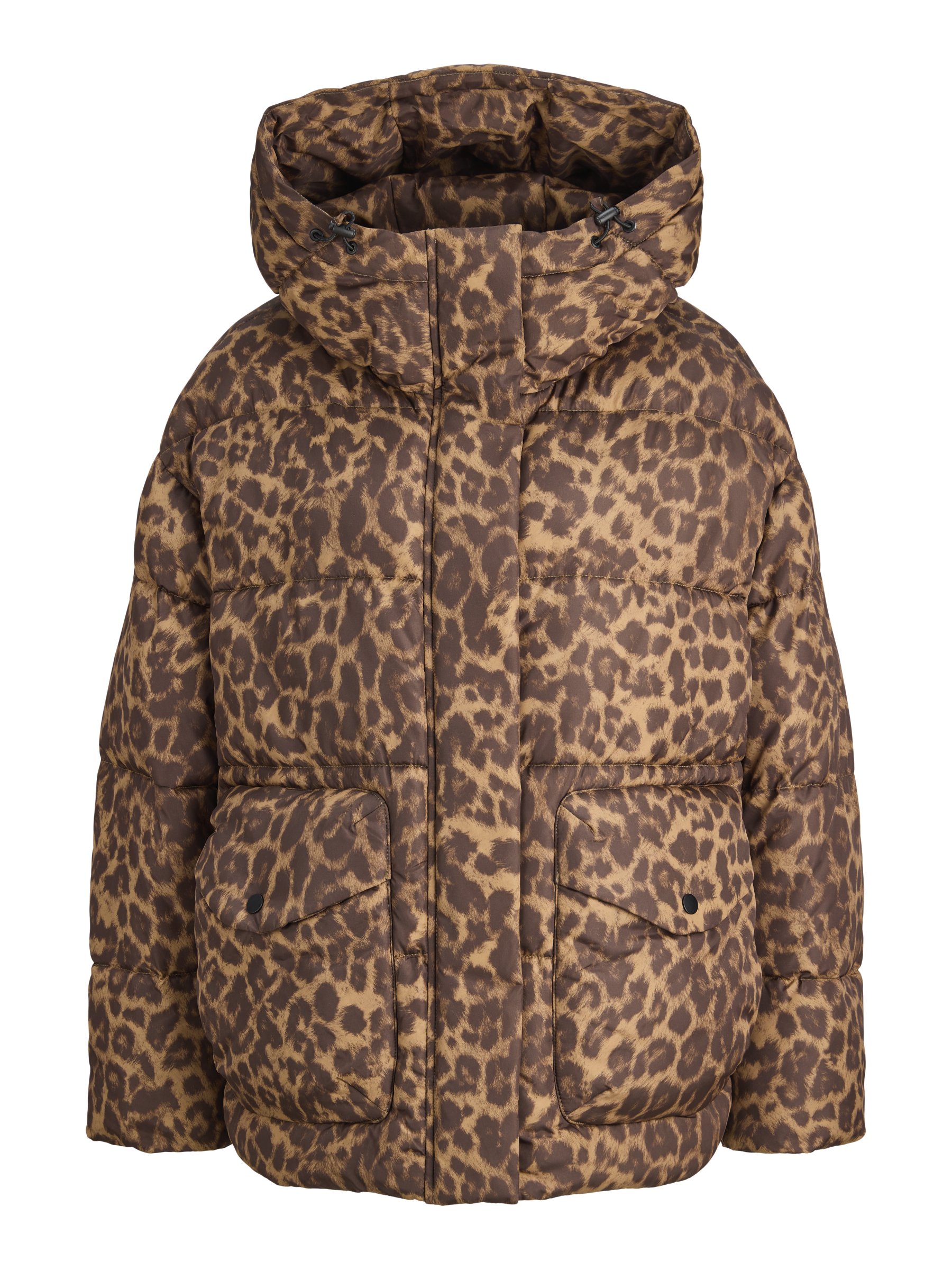 JJXX JXANA LEOPARD - Winter jacket - toasted coconut/multi