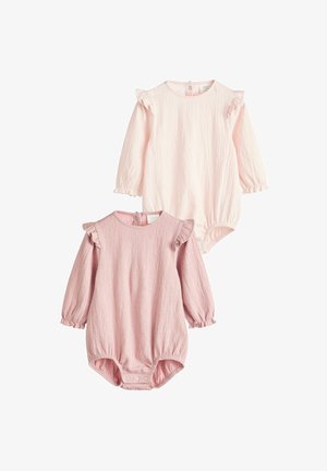 LONG SLEEVE CRINKLE 2 PACK -REGULAR FIT - Body - pink cream