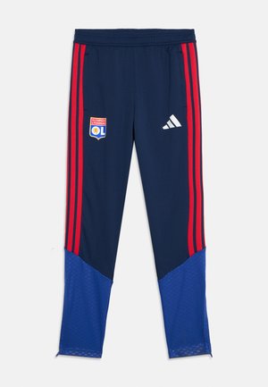 adidas Performance, OLYMPIQUE LYONNAIS TIRO COMPETITION TRAINING UNISEX - Træningsbukser - team navy blue/pure ruby