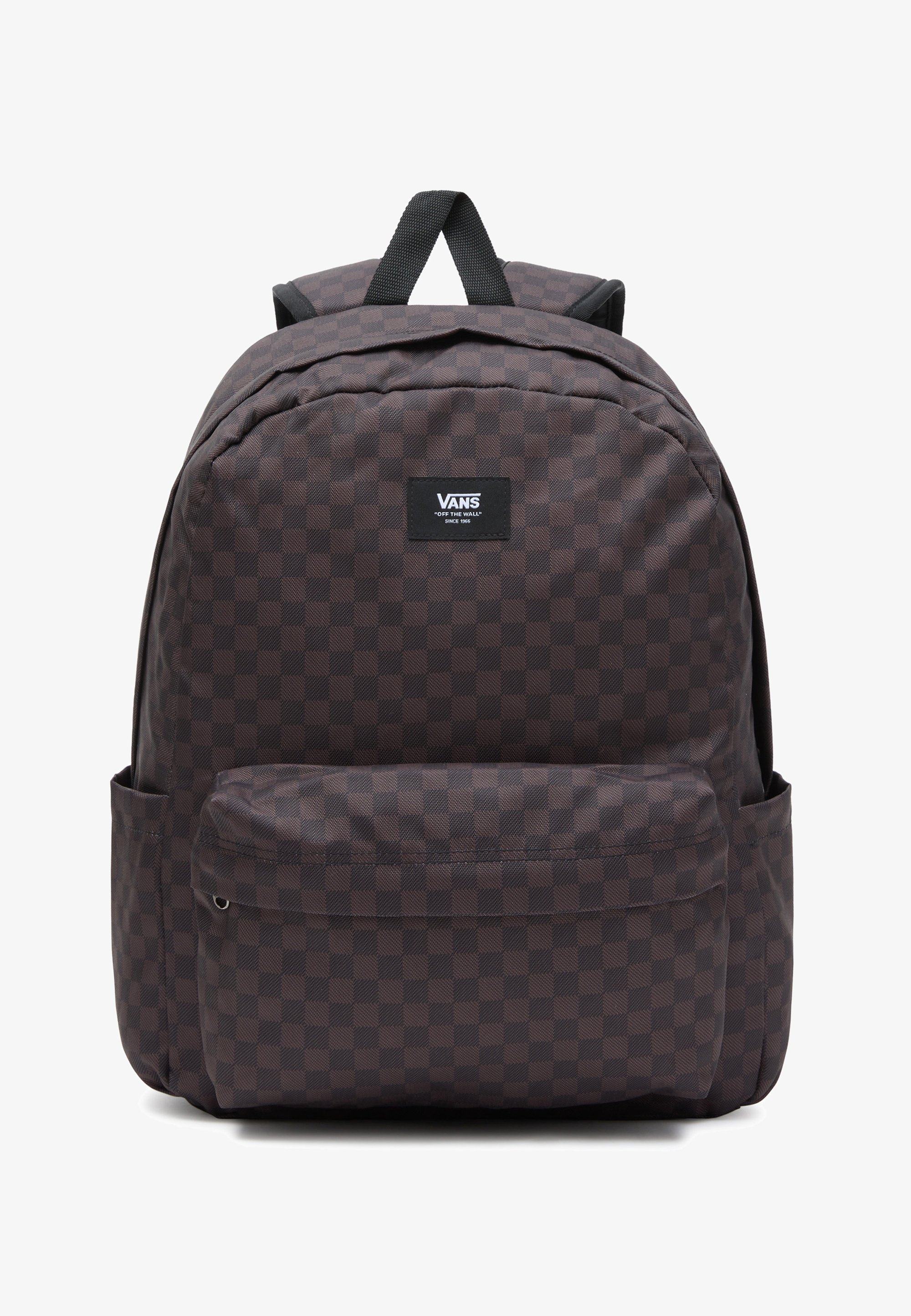 Vans OLD CHECK Sac à dos black charcoal/anthracite