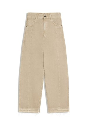 Túlméretezett farmernadrág - sand
