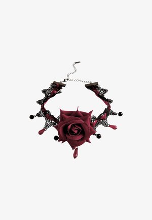 Next, HALLOWEEN ROSE CHOKER NECKLACE - Necklace - black