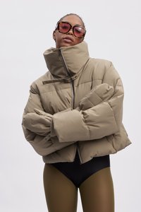 Gestuz PINARA SHORT PUFFER - Giacca invernale - mermaid