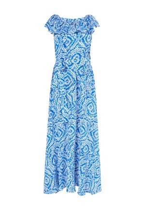 IZIA, IZIA MAXIKLEID MIT PRINT - Maxi šaty - blau