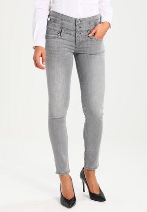 Jeans slim fit - grey denim