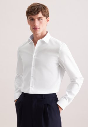 BUSINESS SCHWARZE ROSE - Businesshemd - white