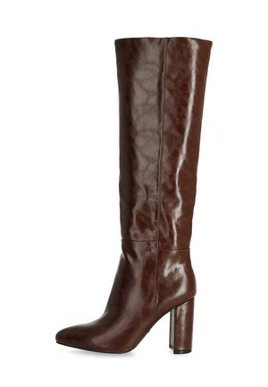 Botas de tacón - cognac