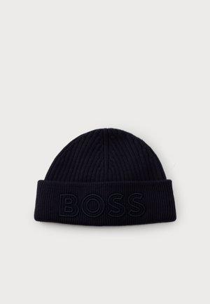 BOSS, Плетена шапка - dark blue