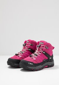CMP KIDS RIGEL MID TREKKING SHOES WP UNISEX - Vaelluskengät - pink