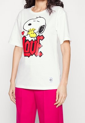 T-Shirt print - white