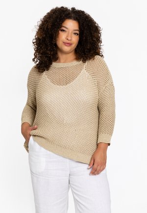 MIT LANGARM - Pullover - gold