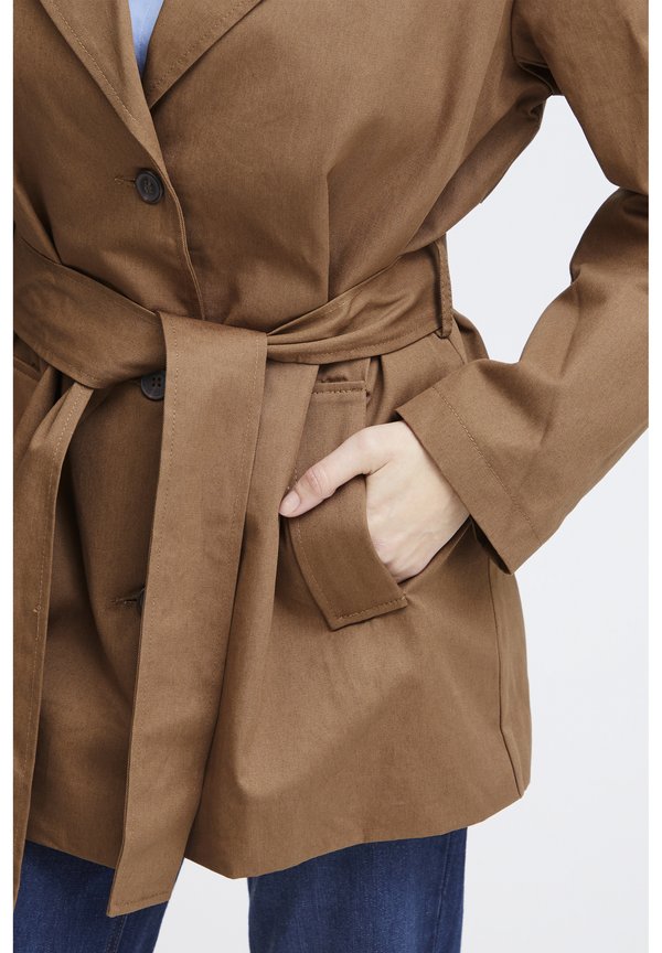 FRNINA - Trenchcoat - coca mocha2