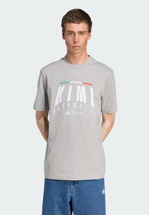 T-shirt con stampa - medium grey heather
