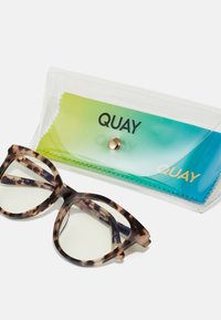 QUAY AUSTRALIA ALL NIGHTER - Briller med blålysfilter - milky tort/clear