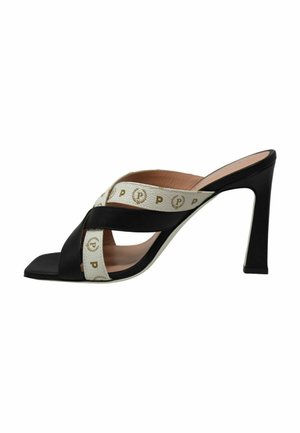 Pollini Ciabattine con tacco - nero