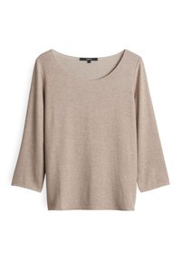 SLIM FIT - T-shirt basic - brown sugar